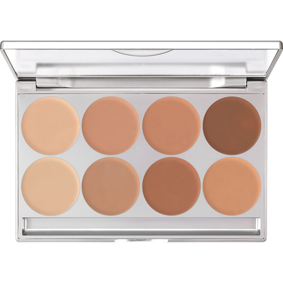 Kryolan Ultra Foundation Palette 8 Colors