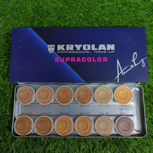 Kryolan Supracolor Palette 12X1 { DELHI-1 ]