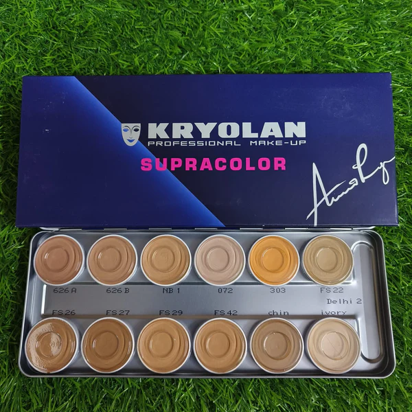 Kryolan Supracolor Palette 12X1 { DELHI-2 }