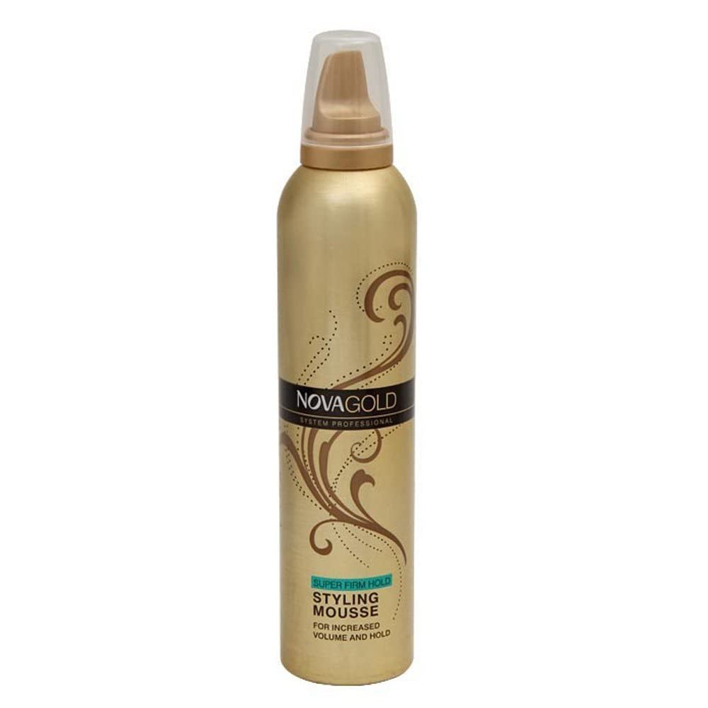 Nova Gold Super Hold Hair Mousse 300ml