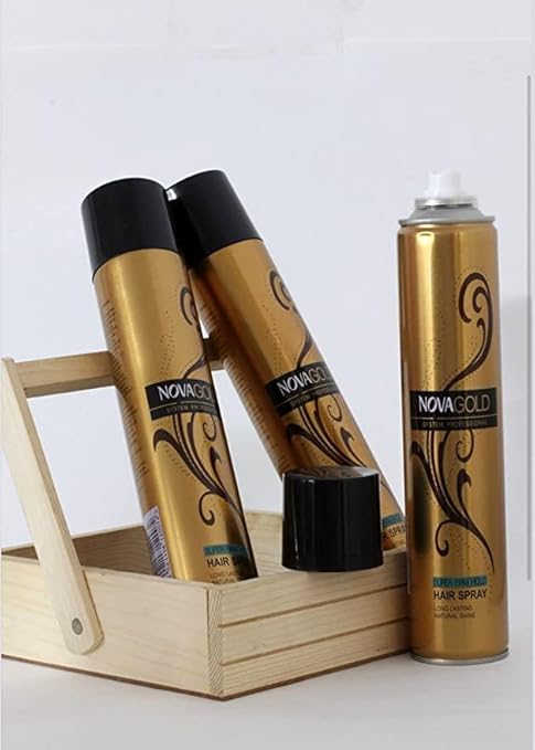 Nova Gold Super Hold Hair Spray 400ml