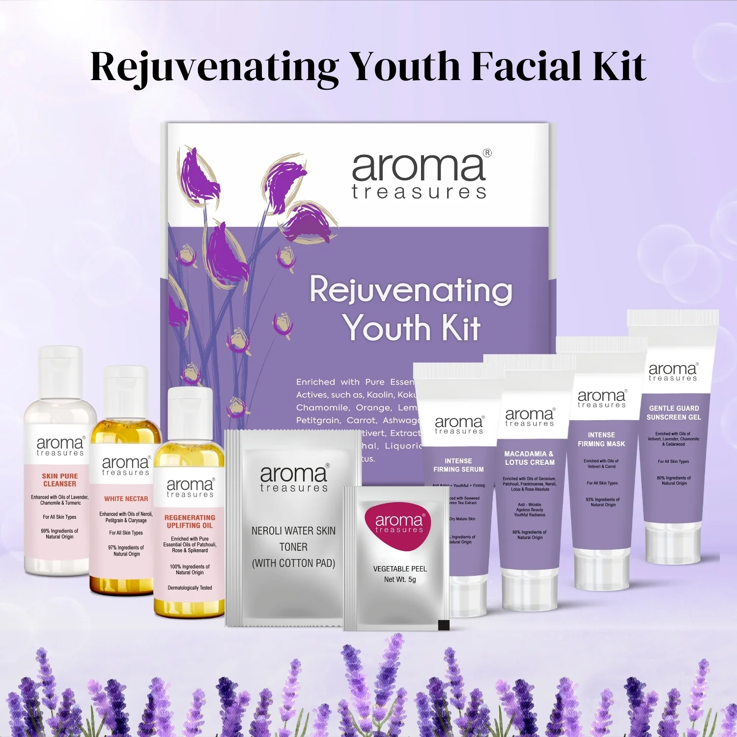 Aroma Treasures Rejuvenating Youth Kit (260g/ml)