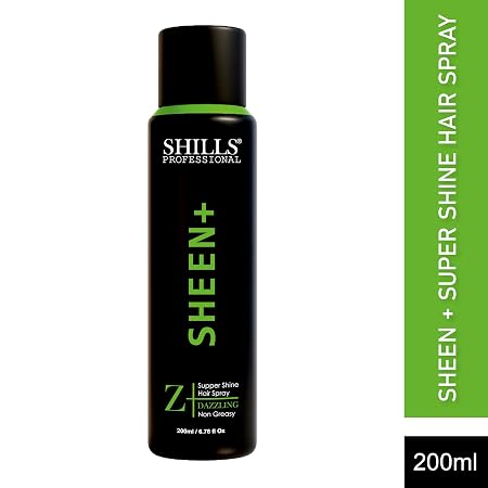 Shills Professional Sheen+ Super Shine Hair Spray 200ml