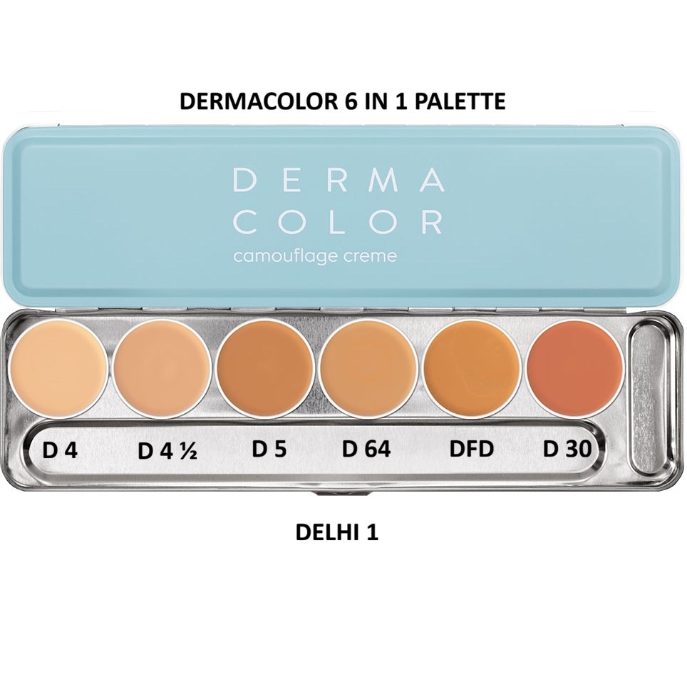 Derma Color Camouflage Cream Palette 6X1 { DELHI1 }