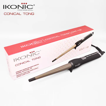 IKONIC PROFESSIONAL Conical Tong Hair Curler - CNT 19