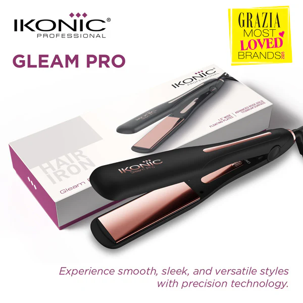 Ikonic Professional Gleam 3.0 Hair Straightener Pro