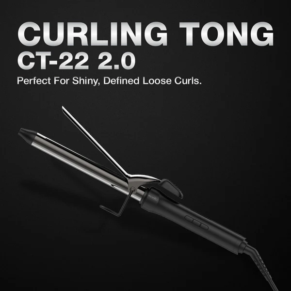 Ikonic Professional Curling Tong 22mm
