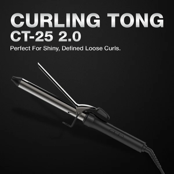 Ikonic Professional Curling Tong 25mm