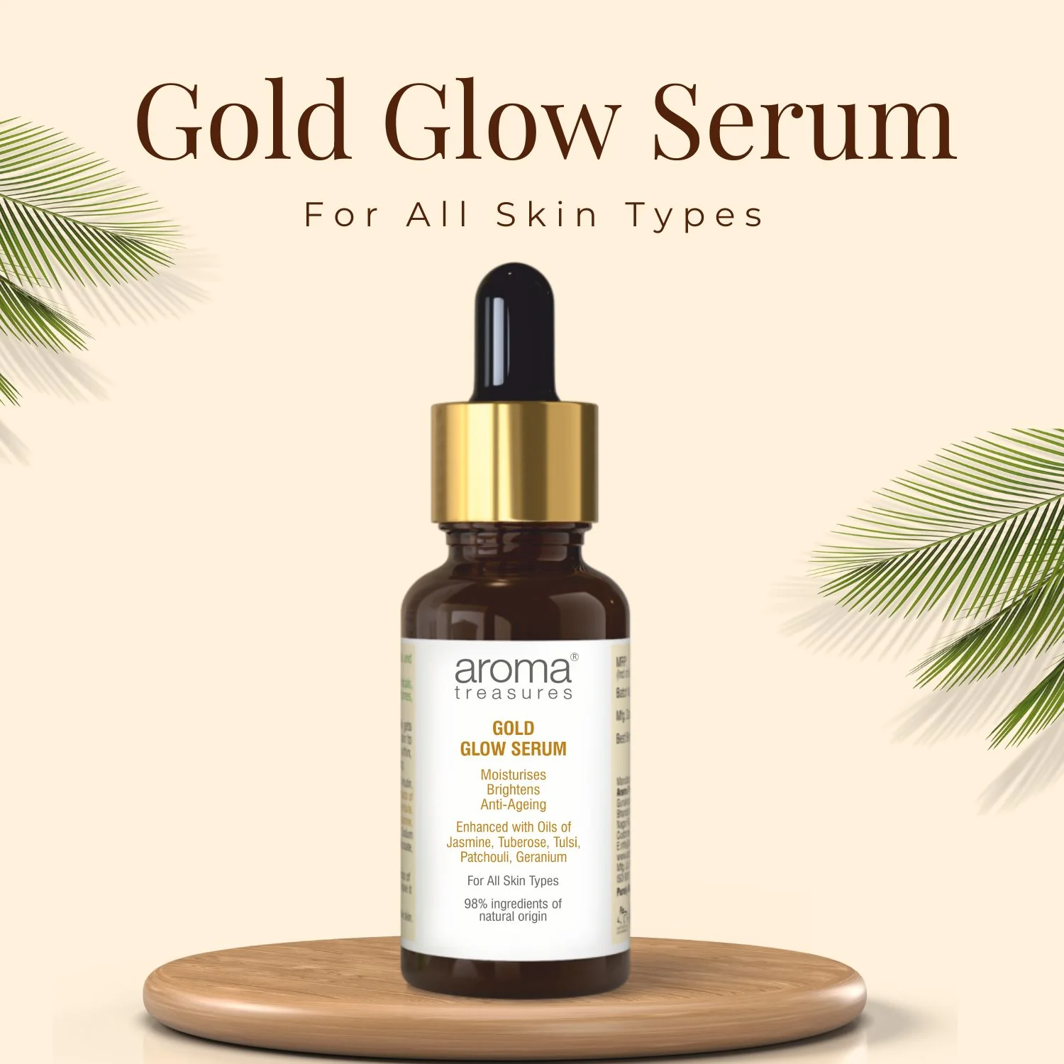 Aroma Treasures Gold Glow Serum - 30ml