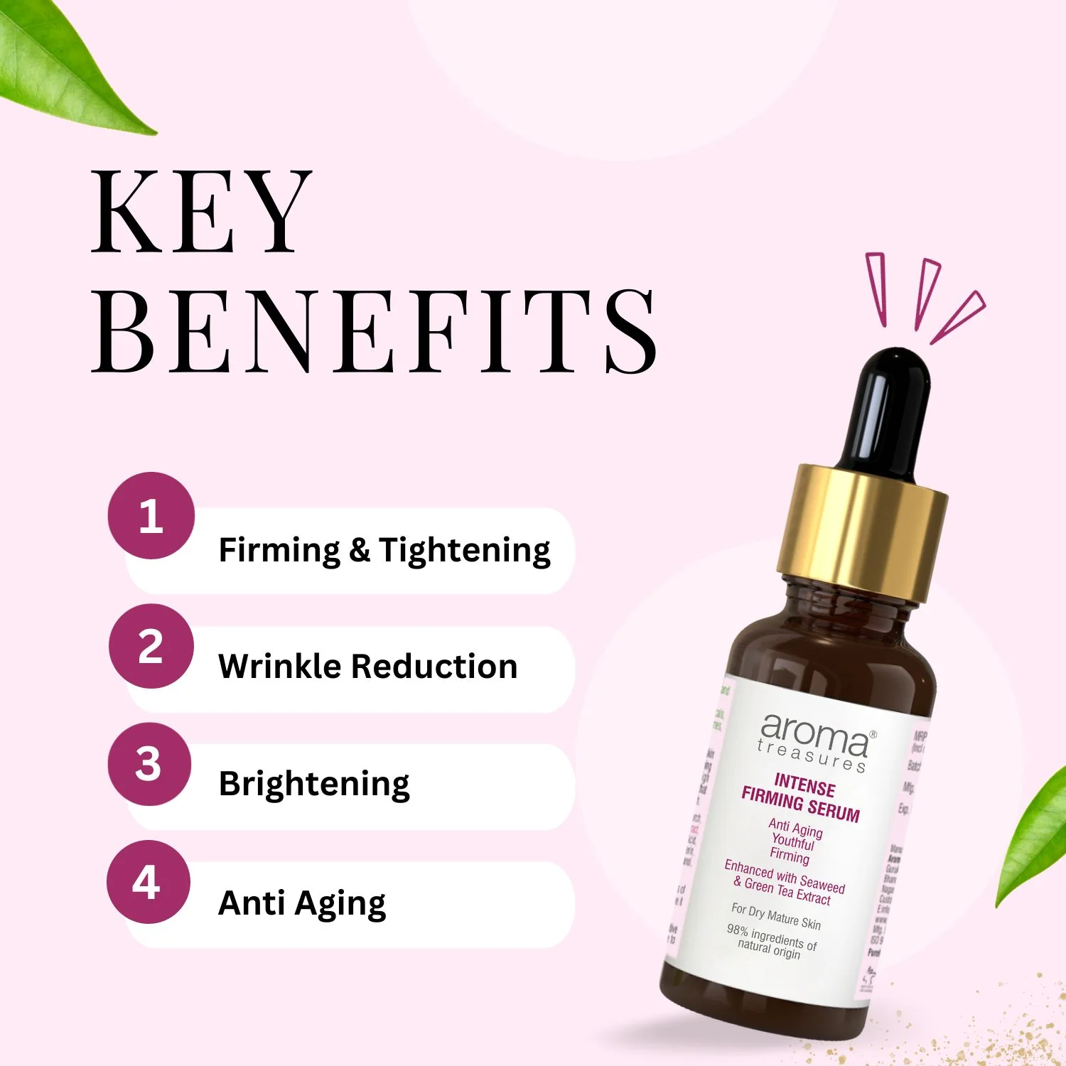 Aroma Treasures Intense Firming Face Serum - 30ml