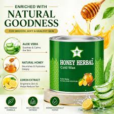 Honey Herbal Cold Wax 1200g