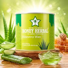 Honey Herbal Aloe Vera Wax 1200g