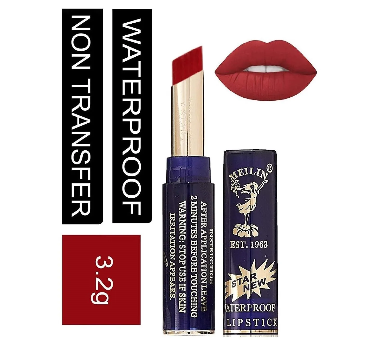 Meilin Lipstick (Waterproof)
