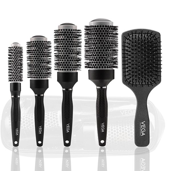 Vega Professional Ceramix Shine Hair Brush Set